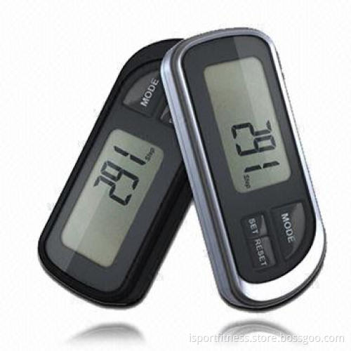 OEM Pedometers with Belt Clip, Sized 77*34*12mm
